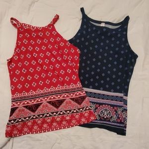 Both tank tops